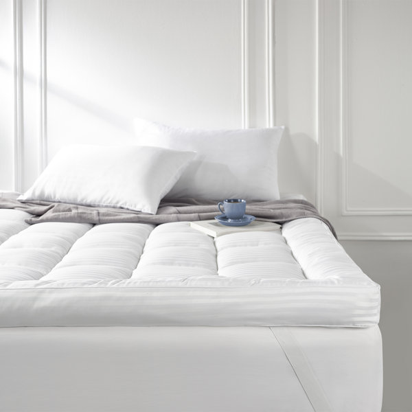 Snuggledown Luxurious Hotel 10cm Mattress Topper Reviews Wayfair co uk snuggledown-luxurious-hotel-10cm-mattress-topper-reviews-wayfair-co-uk